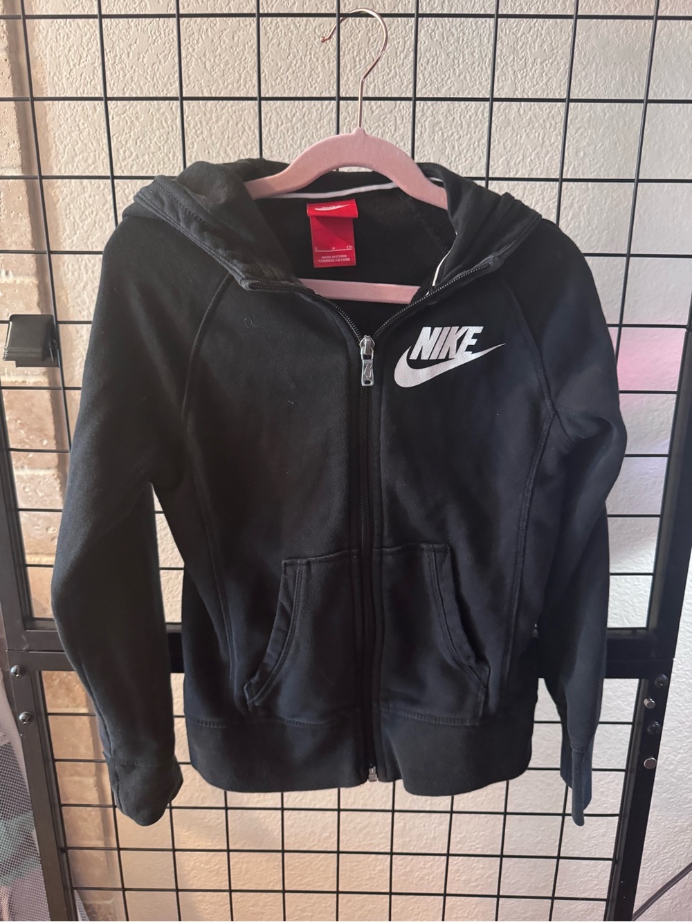 Nike Hooded Jacket Girls Size Small - Nike Girls - Nike Boy- Unisex Nike Jacket